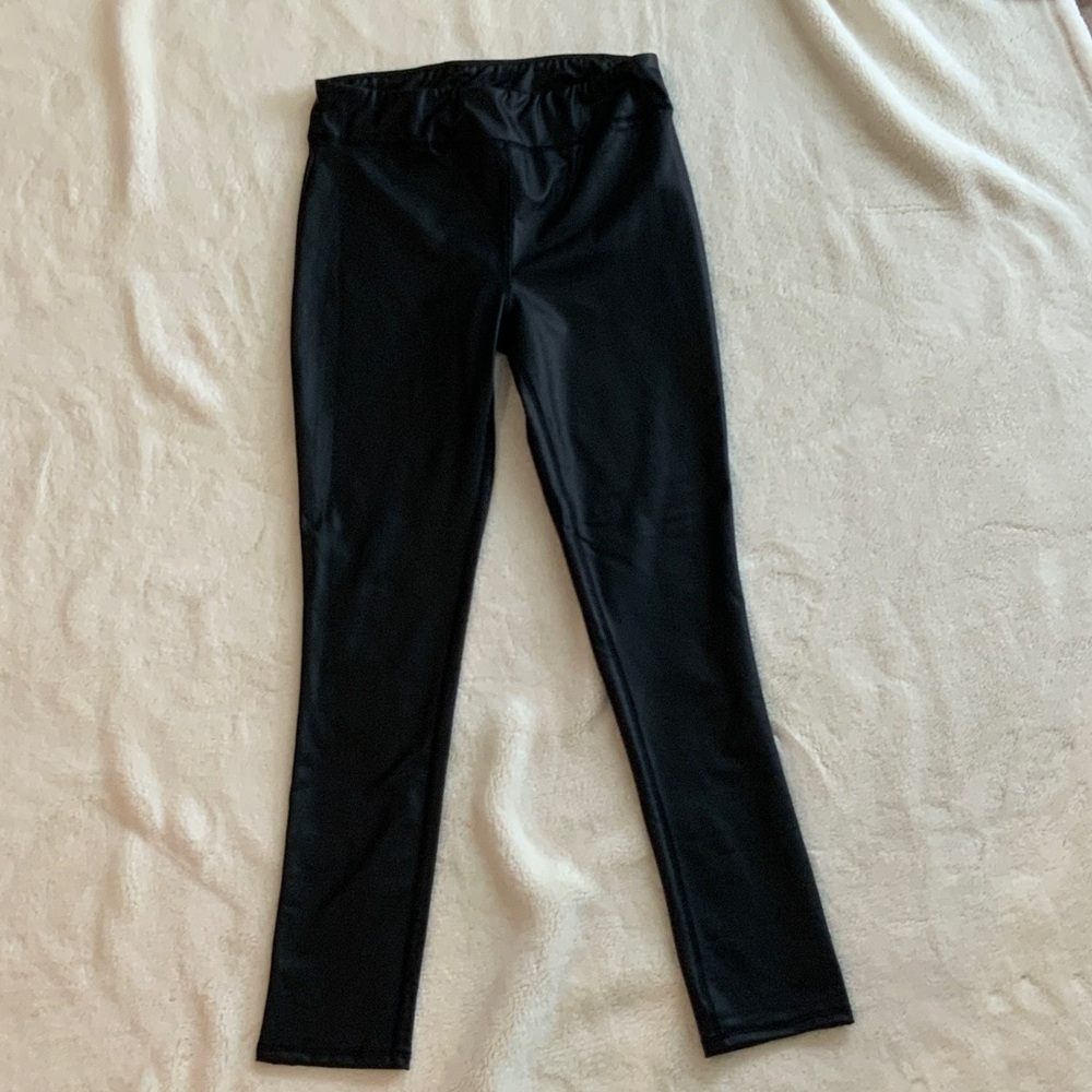 Francesca's Collections Black Girls' Stretch Dressy Leggings